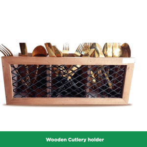 Wooden Cutlery holder