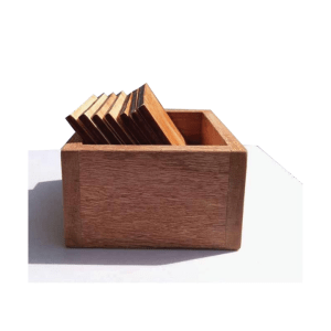 Ekeza wooden coasters